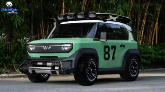 Dán decal đổi màu ô tô VinFast VF3 tại Panda Car Spa Nha Trang