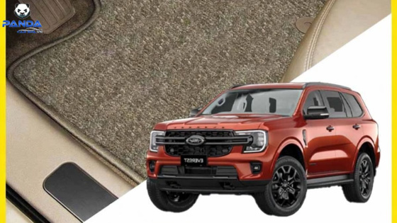 Thảm Lót Sàn Ô Tô Ford Everest Cao Cấp Tại Panda Car Spa Nha Trang
