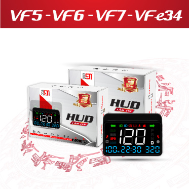 HUD hiển thị kính lái VF5 – VF6 – VF7